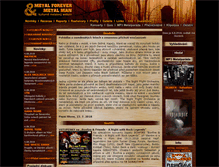 Tablet Screenshot of metalforever.info